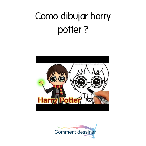 Como dibujar harry potter